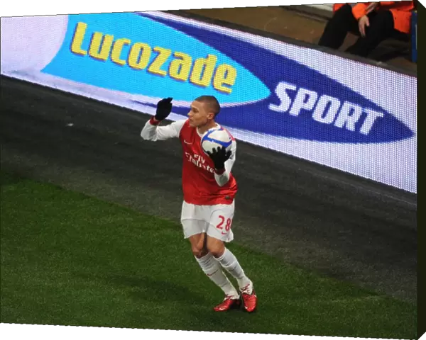 Kieran Gibbs (Arsenal). Arsenal 5: 0 Leyton Orient, FA Cup Fifth Round Replay