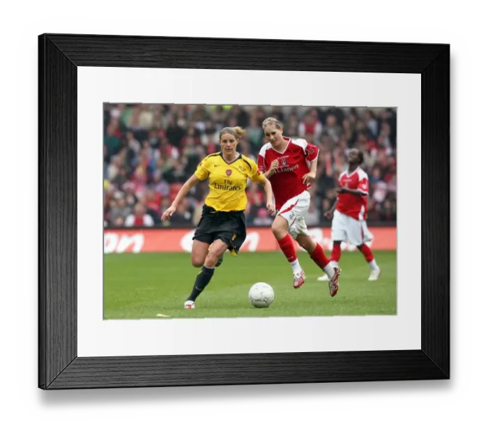 Framed Print : Kelly Smith's Victory: Arsenal Ladies Win FA Cup Final 4-1 Against Charlton Athletic (2007) Framed Print : Kelly Smith's Victory: Arsenal Ladies Win FA Cup Final 4-1 Against Charlton Athletic (2007)