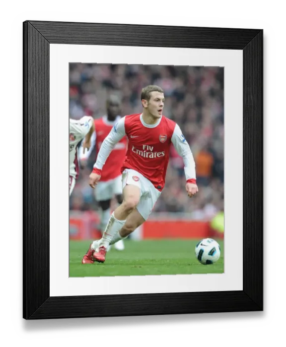 Framed Print : Jack Wilshere (Arsenal). Arsenal 0: 0 Sunderland, Barclays Premier League
