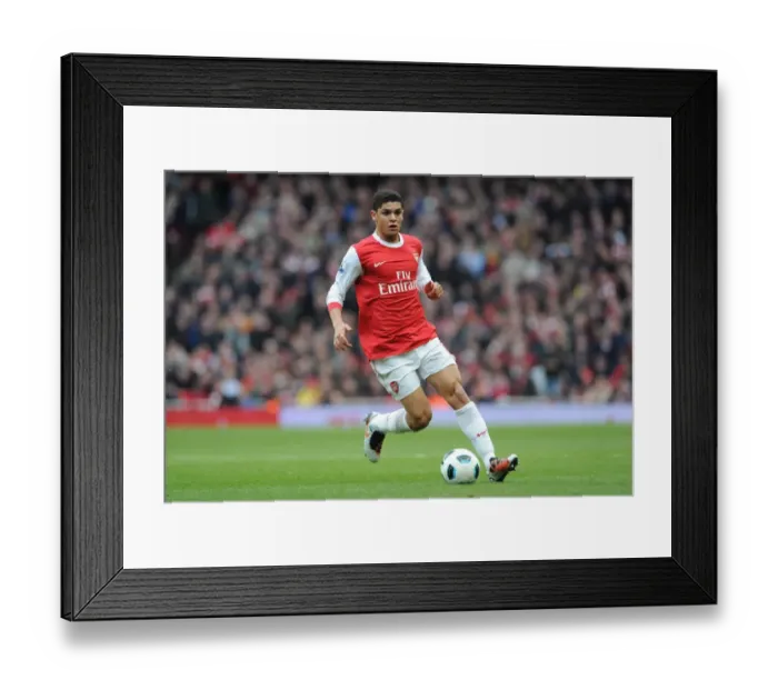 Framed Print : Denilson (Arsenal). Arsenal 0: 0 Sunderland. Barclays Premier League. Emirates Stadium