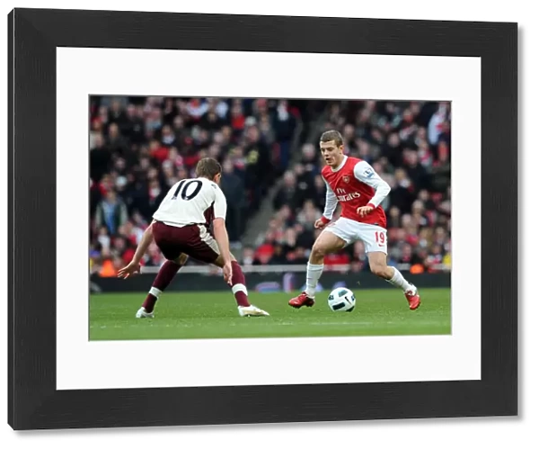 Jack Wilshere (Arsenal) Jordan Henderson (Sunderland). Arsenal 0: 0 Sunderland