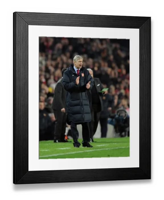 Framed Print : Arsene Wenger the Arsenal Manager. Barcelona 3: 1 Arsenal. UEFA Champions League Framed Print : Arsene Wenger the Arsenal Manager. Barcelona 3: 1 Arsenal. UEFA Champions League