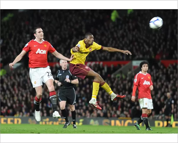 Abou Diaby (Arsenal) John O Shea (Manchester United). Manchester United 2: 0 Arsenal