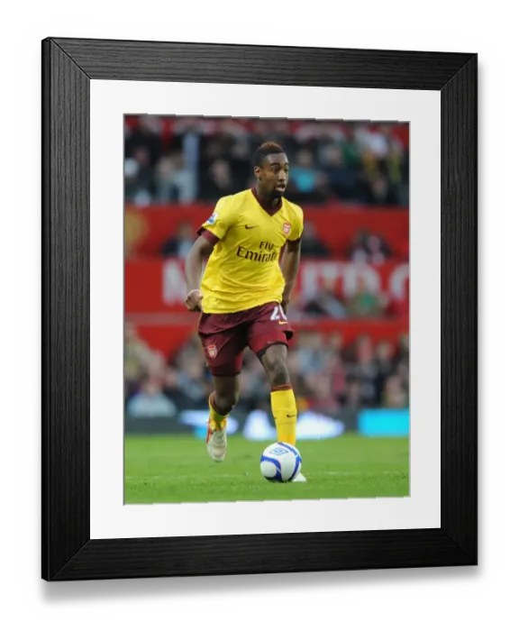 Framed Print : Johan Djourou (Arsenal). Manchester United 2: 0 Arsenal, FA Cup Sixth Round Framed Print : Johan Djourou (Arsenal). Manchester United 2: 0 Arsenal, FA Cup Sixth Round