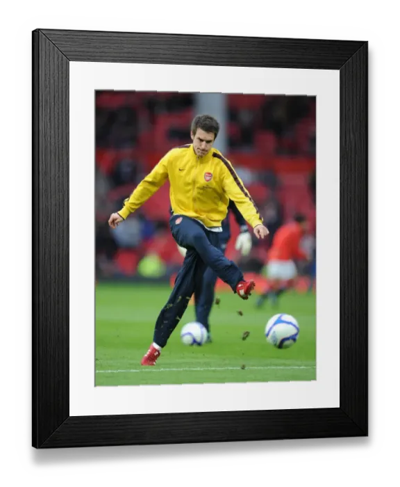 Framed Print : Determined Ramsey in Manchester United's FA Cup Victory Over Arsenal: Aaron Ramsey's Moment at Old Trafford (2010) Framed Print : Determined Ramsey in Manchester United's FA Cup Victory Over Arsenal: Aaron Ramsey's Moment at Old Trafford (2010)
