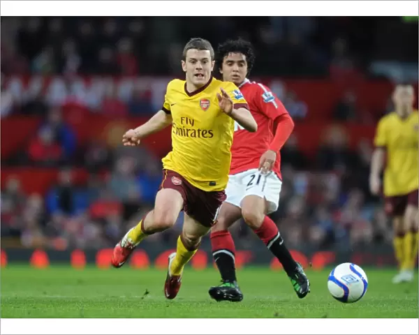 Jack Wilshere (Arsenal) Rafael da Silva (Man United). Manchester United 2: 0 Arsenal