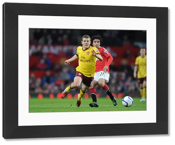Jack Wilshere (Arsenal) Rafael da Silva (Man United). Manchester United 2: 0 Arsenal