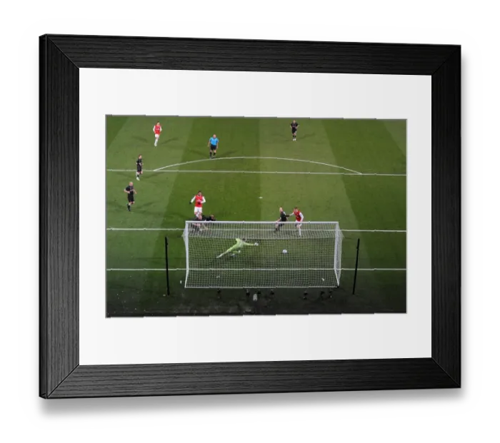 Framed Print : Chamakh Stuns Orient: First Goal in Arsenal's 5-0 FA Cup Victory Framed Print : Chamakh Stuns Orient: First Goal in Arsenal's 5-0 FA Cup Victory