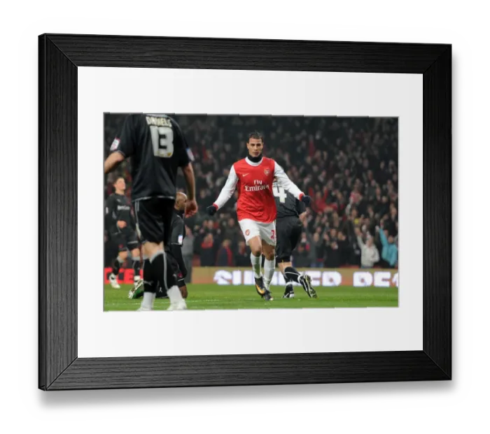 Framed Print : Marouane Chamakh's Thrilling Goal: Arsenal Crushes Leyton Orient 5-0 in FA Cup Framed Print : Marouane Chamakh's Thrilling Goal: Arsenal Crushes Leyton Orient 5-0 in FA Cup