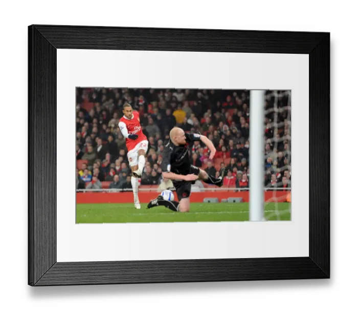 Framed Print : Gael Clichy's Stunner: Arsenal Crushes Leyton Orient 5-0 in FA Cup Replay Framed Print : Gael Clichy's Stunner: Arsenal Crushes Leyton Orient 5-0 in FA Cup Replay