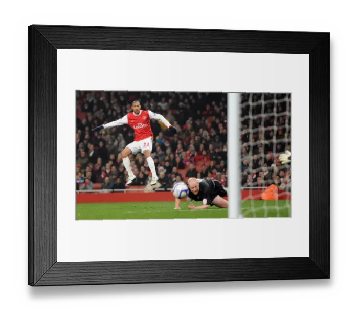 Framed Print : Gael Clichy Scores Arsenal's Fifth Goal in FA Cup Victory over Leyton Orient (2-3-11) Framed Print : Gael Clichy Scores Arsenal's Fifth Goal in FA Cup Victory over Leyton Orient (2-3-11)