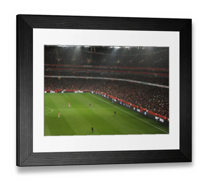 Framed Print : Emirates Stadium. Arsenal 5: 0 Leyton Orient, FA Cup Fifth Round Replay