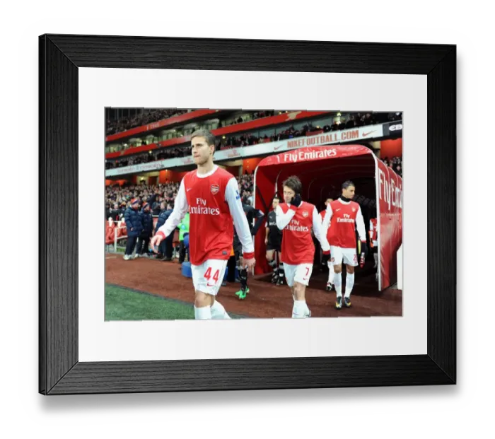 Framed Print : Conor Henderson (Arsenal). Arsenal 5: 0 Leyton Orient. FA Cup 5th Round Replay