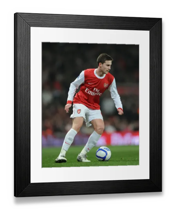 Framed Print : Arsenal's Conor Henderson Stars: 5-0 FA Cup Win Over Leyton Orient