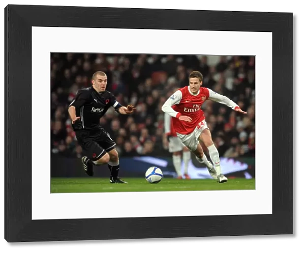 Conor Henderson (Arsenal) Stephen Dawson (Orient). Arsenal 5: 0 Leyton Orient