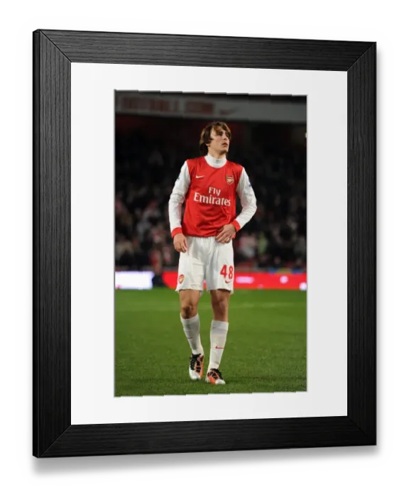 Framed Print : Arsenal's Ignasi Miquel Stars in 5-0 FA Cup Victory over Leyton Orient at Emirates Stadium, March 2011 Framed Print : Arsenal's Ignasi Miquel Stars in 5-0 FA Cup Victory over Leyton Orient at Emirates Stadium, March 2011