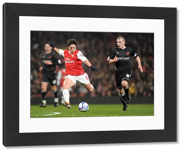 Samir Nasri (Arsenal) Stephen Dawson (Orient). Arsenal 5: 0 Leyton Orient