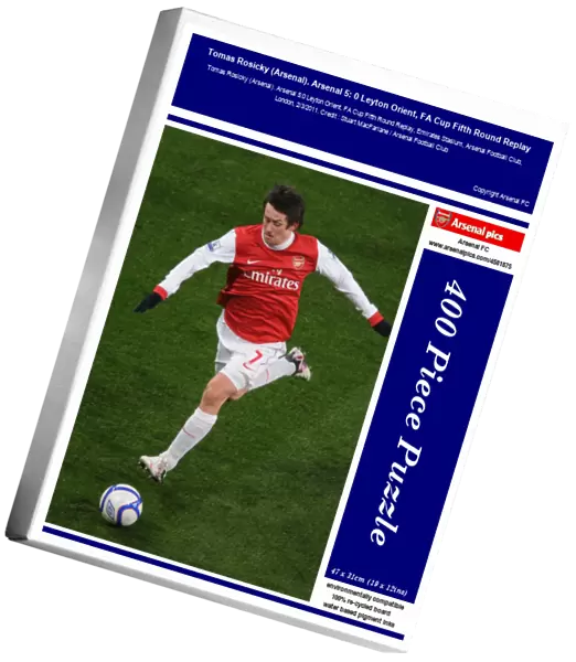 Tomas Rosicky (Arsenal). Arsenal 5: 0 Leyton Orient, FA Cup Fifth Round Replay