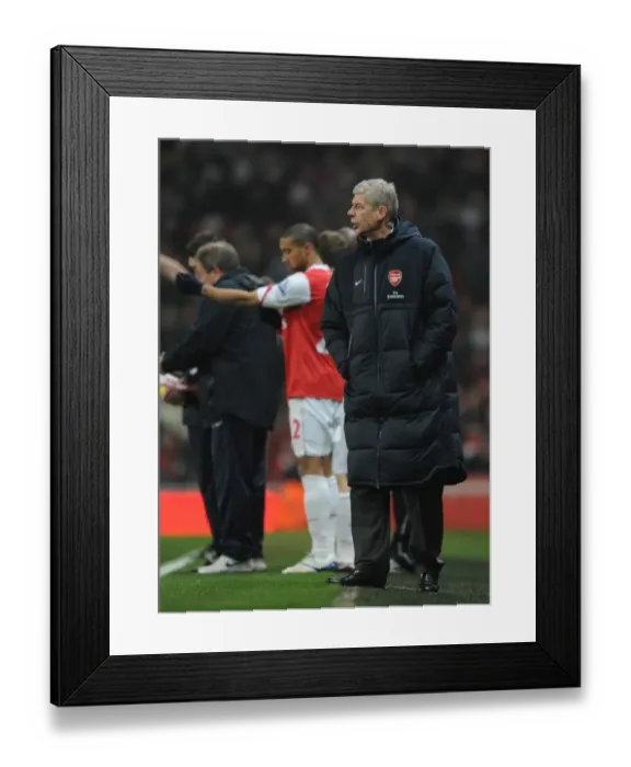 Framed Print : Arsene Wenger's Triumph: Arsenal's 5-0 FA Cup Victory over Leyton Orient