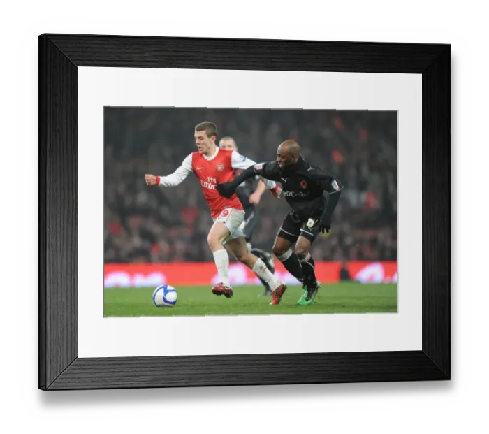 Framed Print : Jack Wilshere (Arsenal) Terrell Forbes (Orient). Arsenal 5: 0 Leyton Orient Framed Print : Jack Wilshere (Arsenal) Terrell Forbes (Orient). Arsenal 5: 0 Leyton Orient