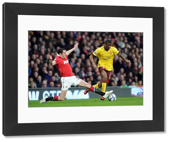 Abou Diaby (Arsenal) John O Shea (Man Utd). Manchester United 2: 0 Arsenal