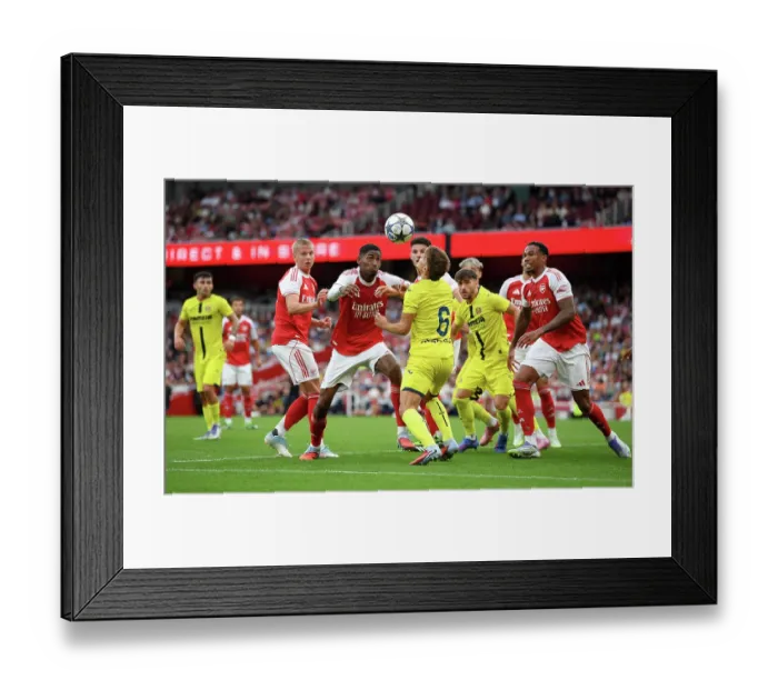 Framed Print : Arsenal v Villarreal - Pre-Season Friendly Framed Print : Arsenal v Villarreal - Pre-Season Friendly