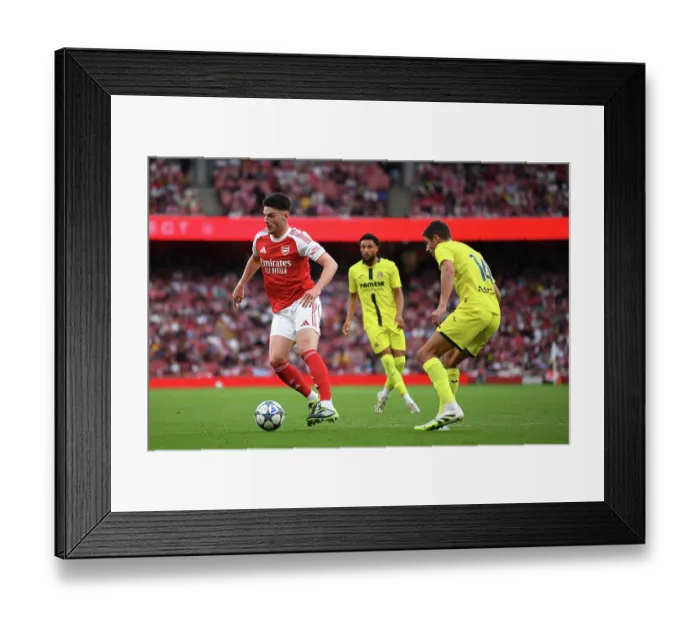 Framed Print : Arsenal v Villarreal - Pre-Season Friendly