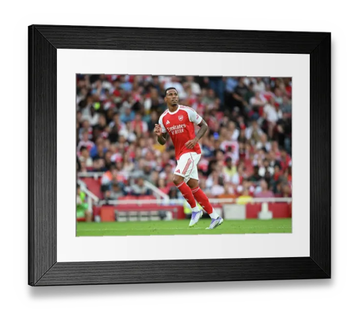 Framed Print : Arsenal v Villarreal - Pre-Season Friendly