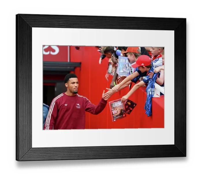 Framed Print : Arsenal v Villarreal - Pre-Season Friendly