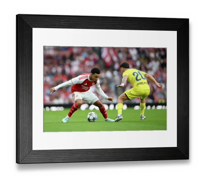 Framed Print : Arsenal v Villarreal - Pre-Season Friendly Framed Print : Arsenal v Villarreal - Pre-Season Friendly