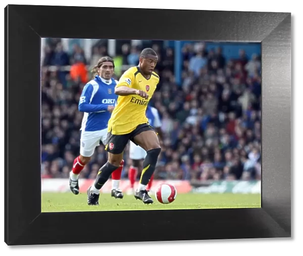 Julio Baptista in Action: Portsmouth 0-0 Arsenal, FA Premiership, May 2007