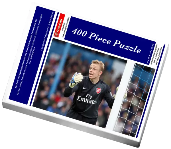 Mart Poom: The Unyielding Guardian in the Goal: Arsenal vs. Portsmouth, FA Premiership, 2007