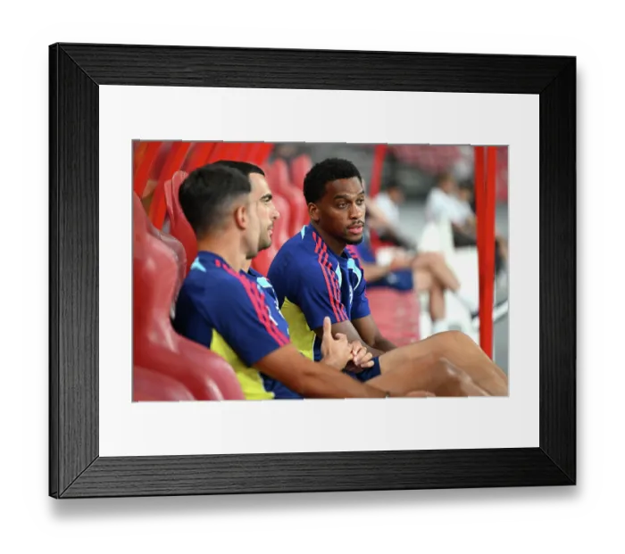 Framed Print : Arsenal FC v AC Milan: Pre-Season Friendly