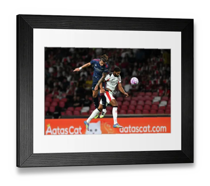 Framed Print : Arsenal FC v AC Milan: Pre-Season Friendly
