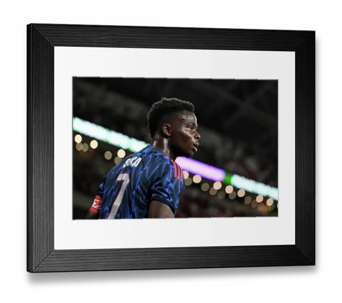 Framed Print : Arsenal FC v AC Milan: Pre-Season Friendly