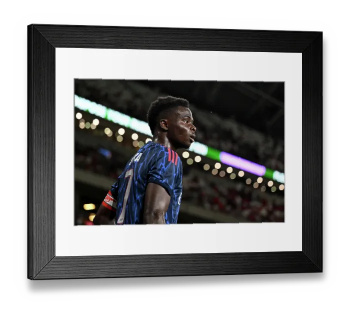 Framed Print : Arsenal FC v AC Milan: Pre-Season Friendly