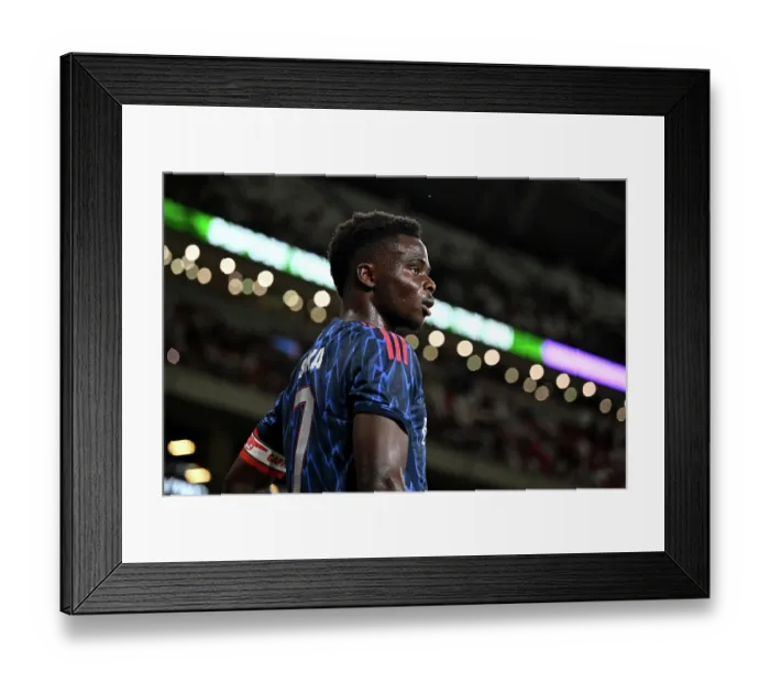 Framed Print : Arsenal FC v AC Milan: Pre-Season Friendly
