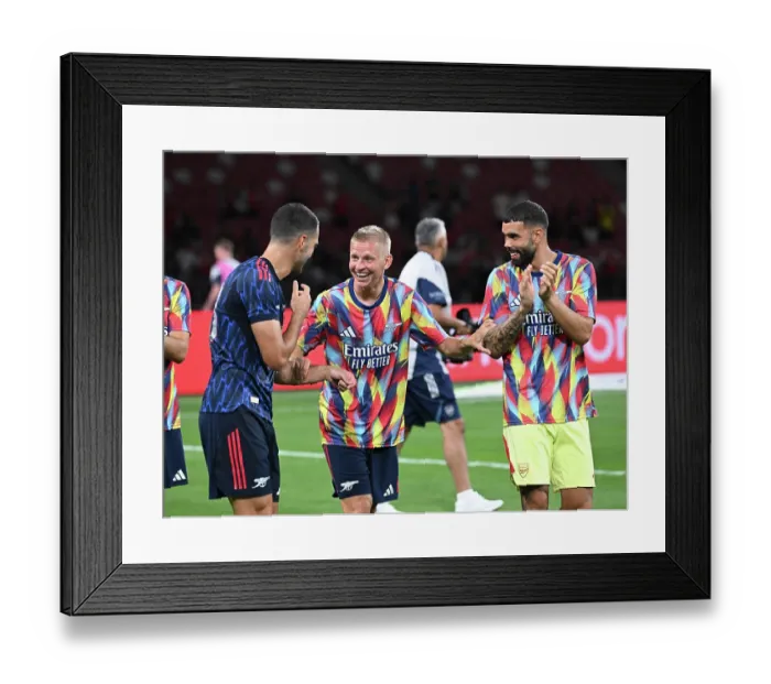 Framed Print : Arsenal FC v AC Milan: Pre-Season Friendly