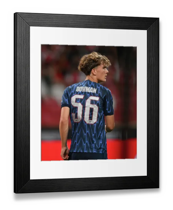 Framed Print : Arsenal FC v AC Milan: Pre-Season Friendly