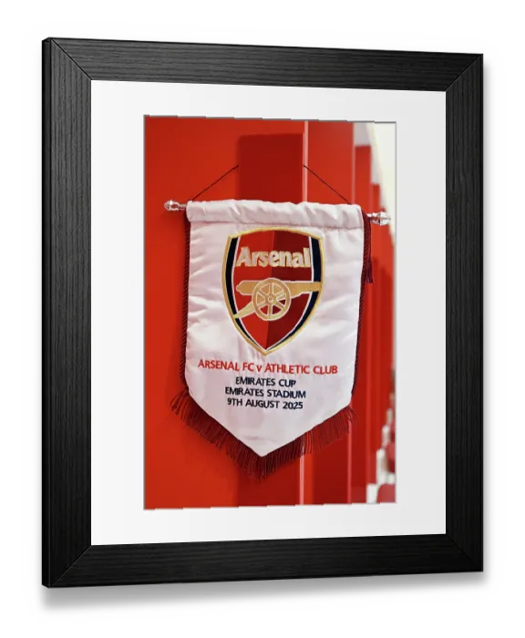 Framed Print : Arsenal v Athletic Club: Emirates Cup
