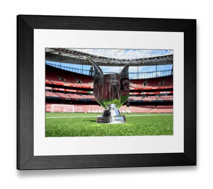 Framed Print : Arsenal v Athletic Club: Emirates Cup
