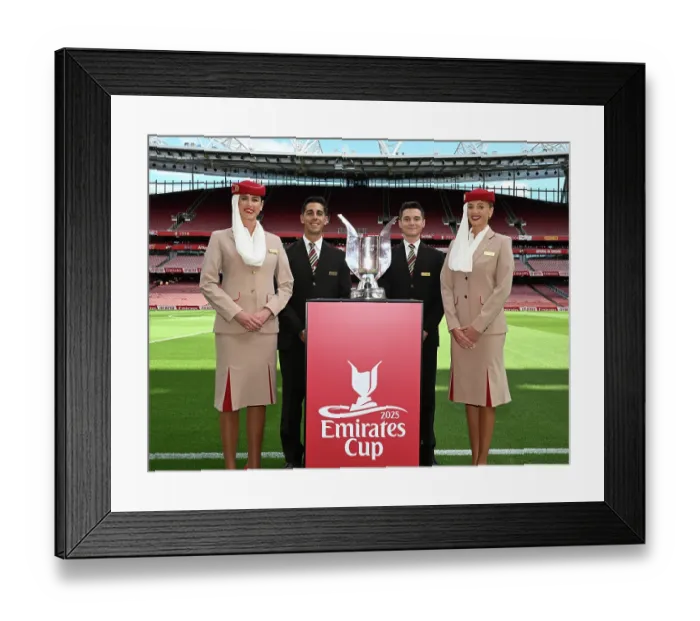 Framed Print : Arsenal v Athletic Club: Emirates Cup
