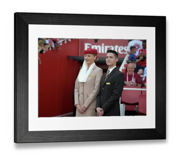Framed Print : Arsenal v Athletic Club: Emirates Cup