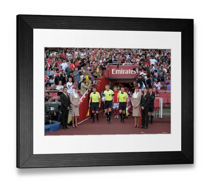 Framed Print : Arsenal v Athletic Club: Emirates Cup