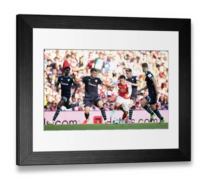 Framed Print : Arsenal v Athletic Club: Emirates Cup