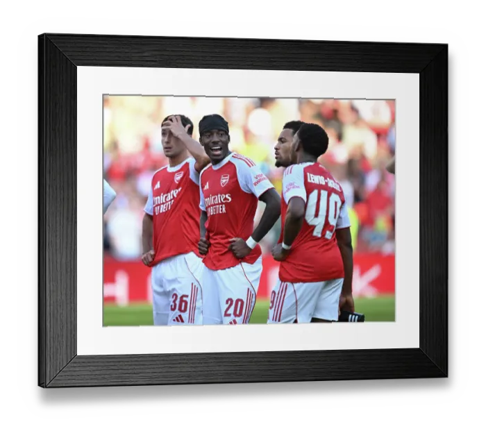 Framed Print : Arsenal v Athletic Club: Emirates Cup