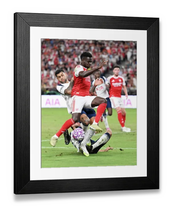 Framed Print : Arsenal v Tottenham Hotspur: Pre-Season Friendly
