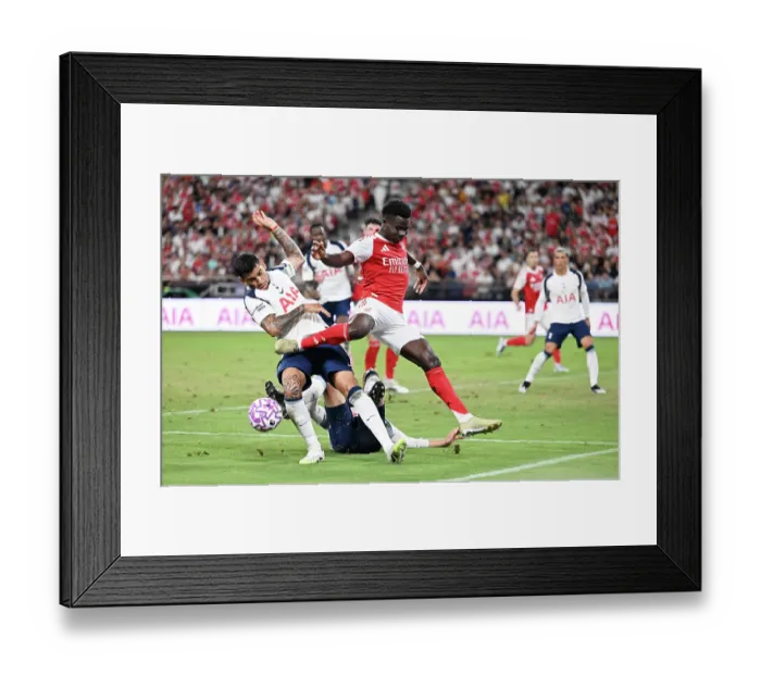Framed Print : Arsenal v Tottenham Hotspur: Pre-Season Friendly