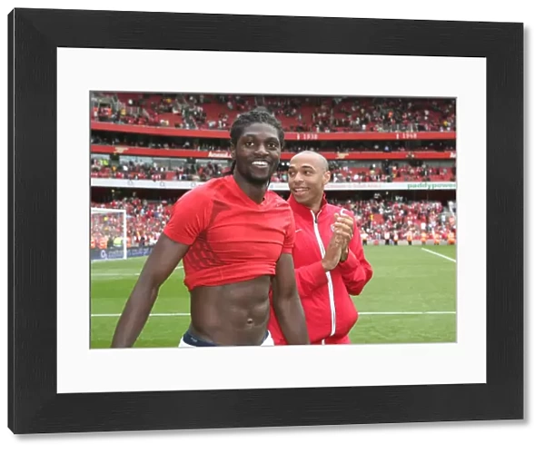 Thierry Henry and Emmanuel Adebayor (Arsenal)