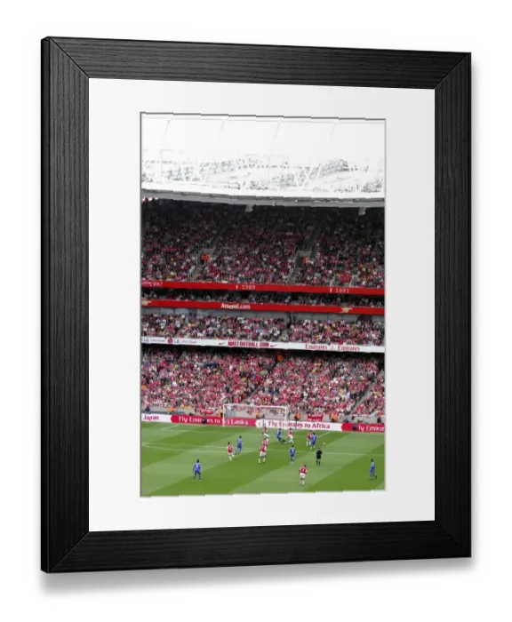 Framed Print : Arsenal 1: 1 Chelsea Framed Print : Arsenal 1: 1 Chelsea